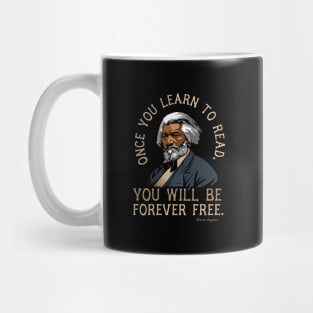 Frederick Douglass Quote Gift for Black History Month Mug